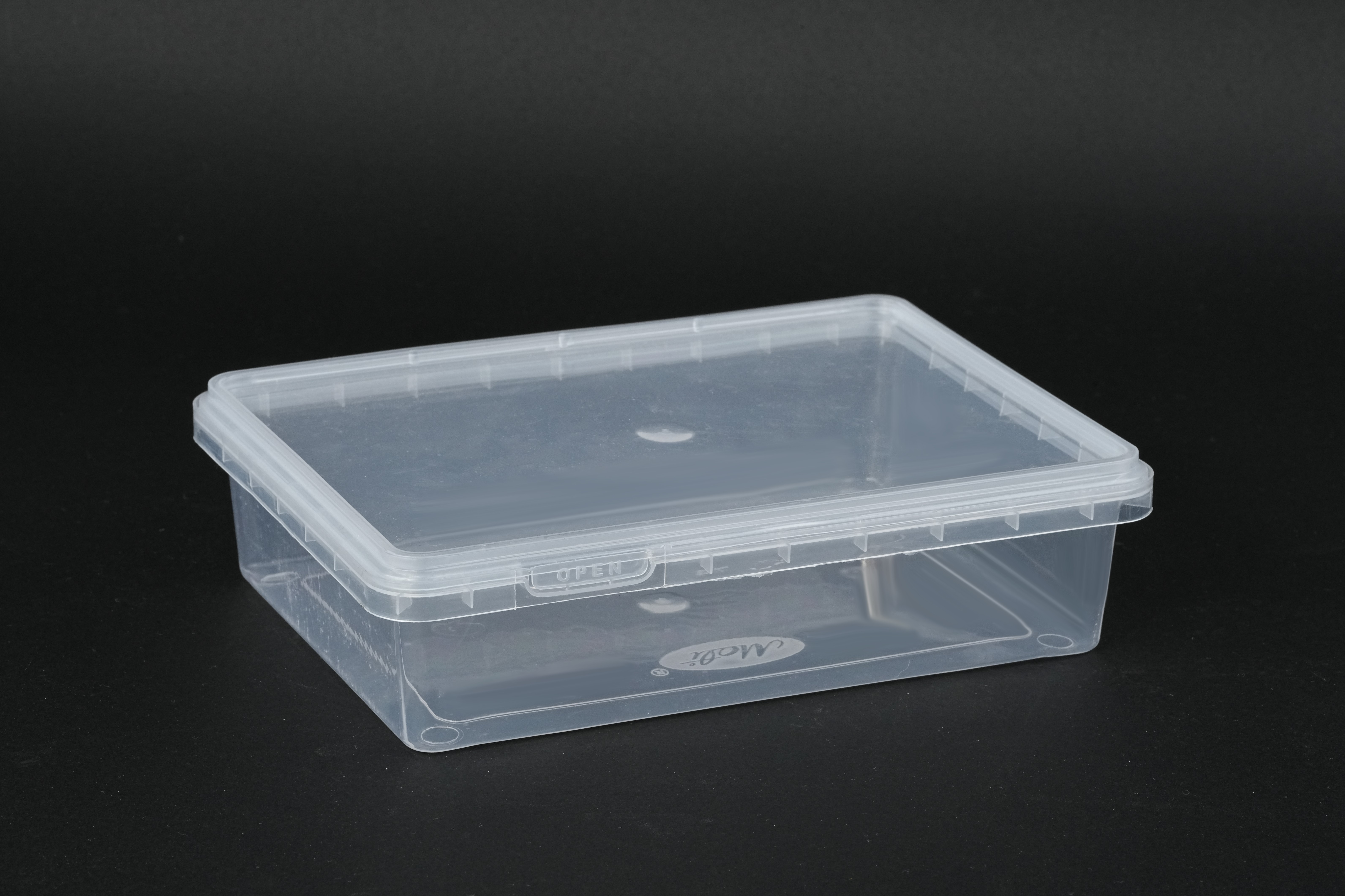500gm Tamper-Proof Plastic Sweet Container — image 2