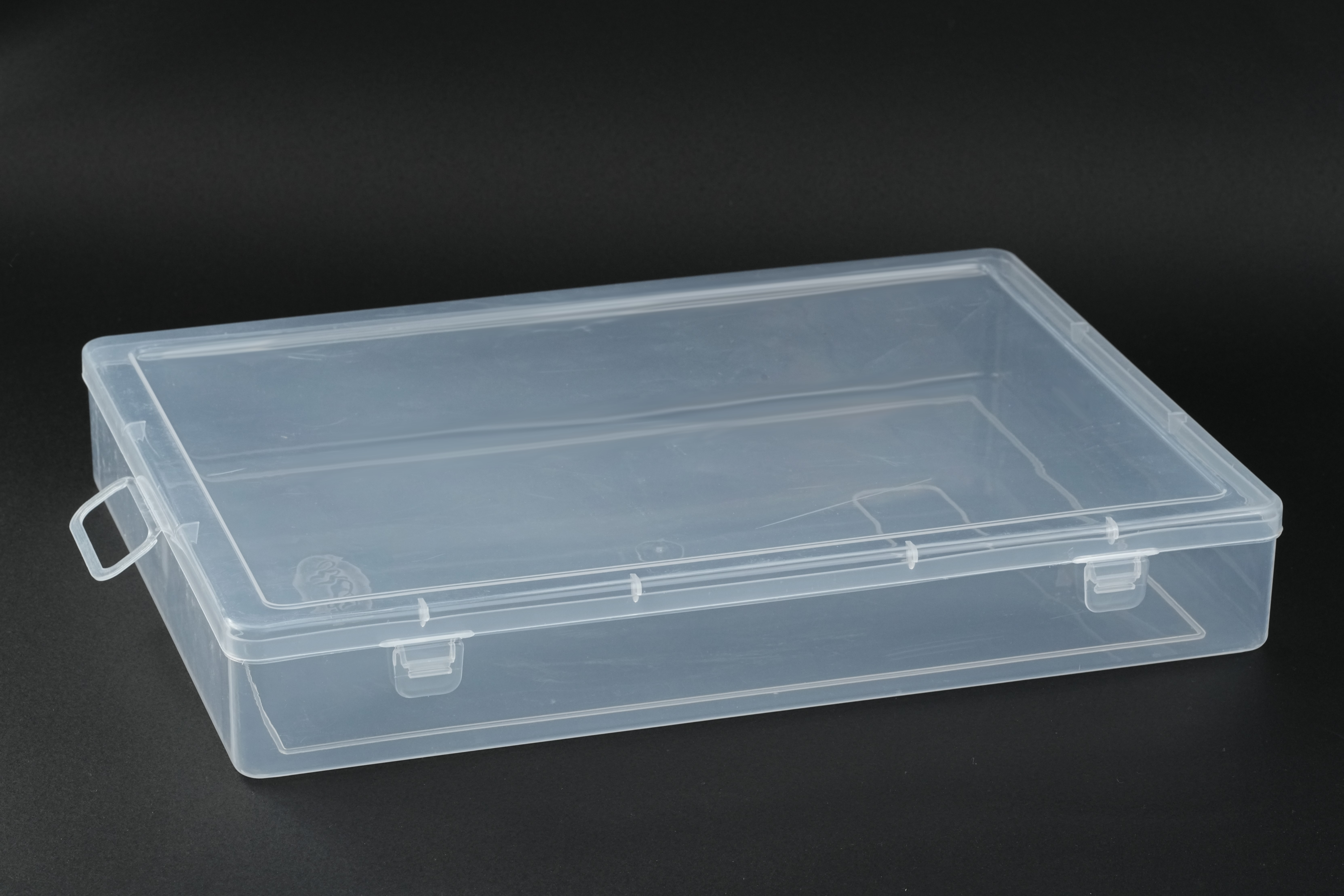 9 × 13 Transparent Plastic Saree Box — image 2