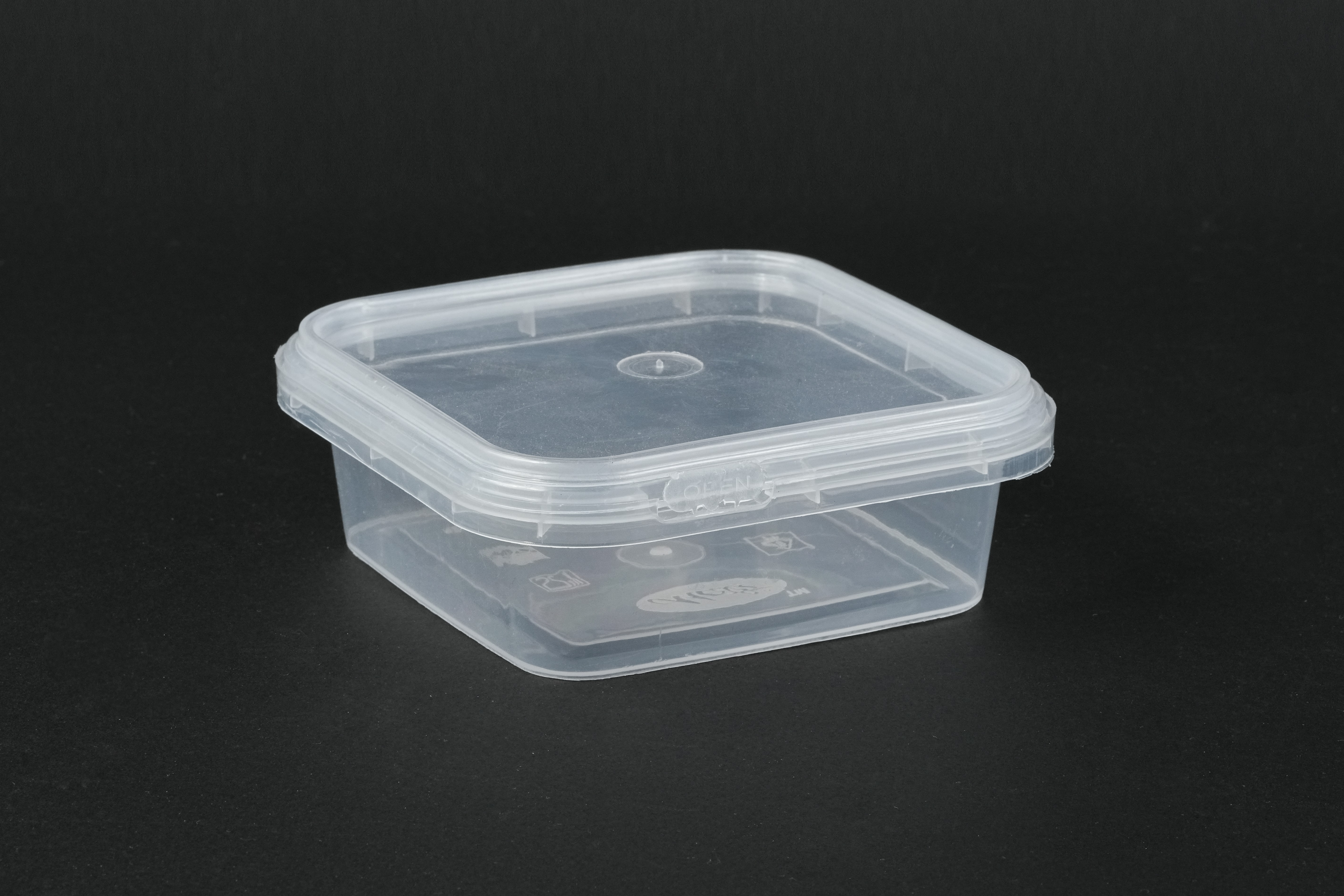 250ML Square Tamper Proof Container — image 2