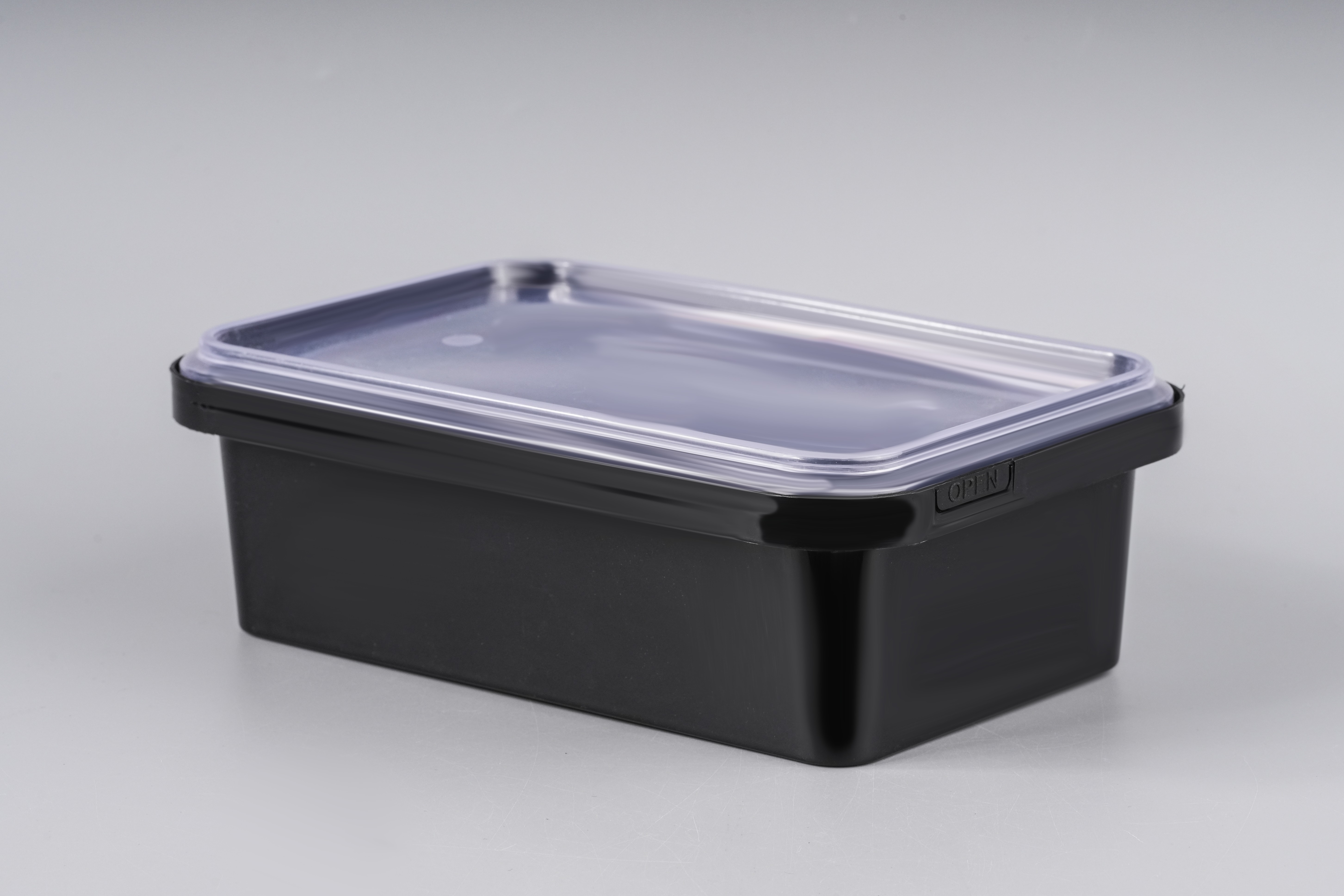 750ml Black Plain Tamper-Proof Dates Box — image 2