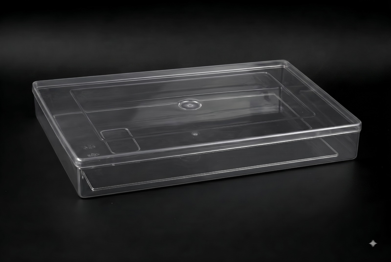 12×15×1.50 Crystal Transparent Saree Box — image 2