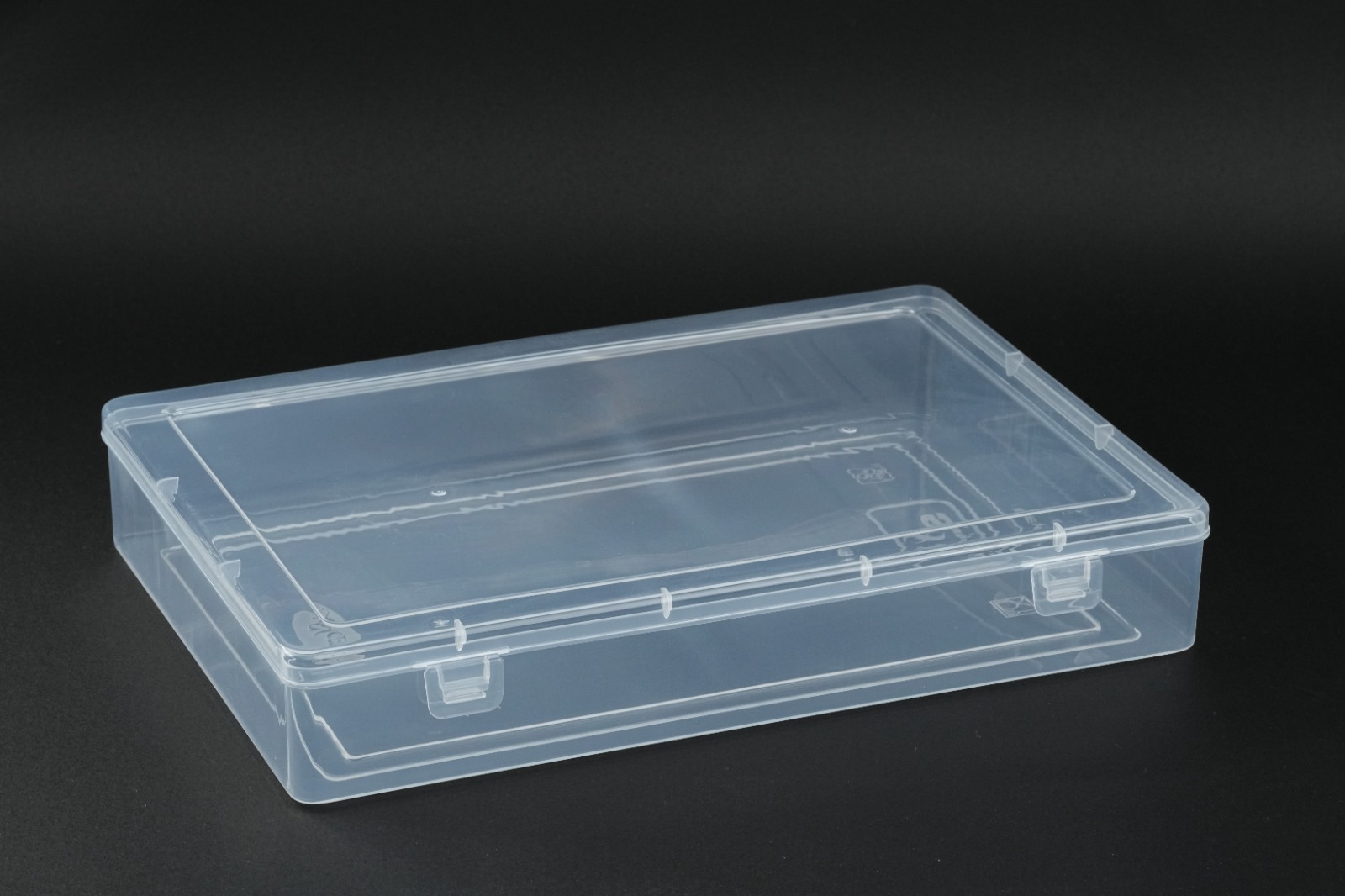 8x12 Transparent Plastic Saree Box — Plastic Saree Box, view 2