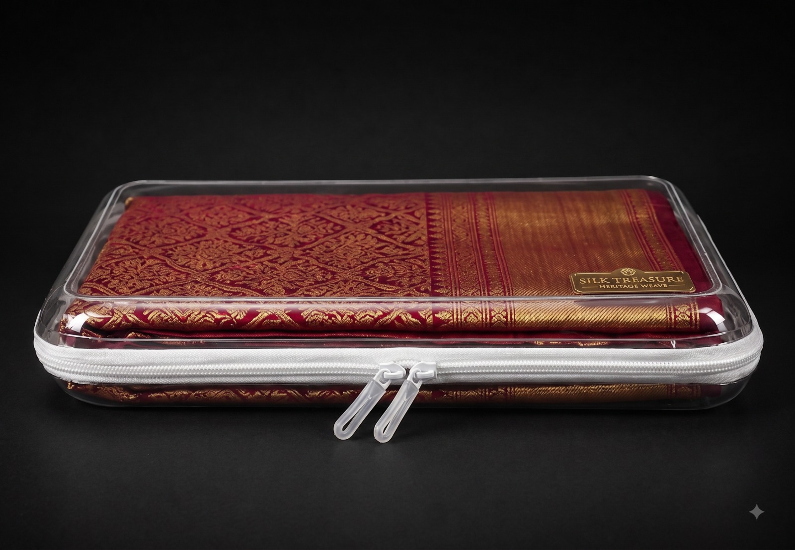 12x15 Crystal Transparent Saree Pouch — image 5